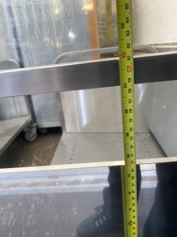 4x Serving Tray Trolley