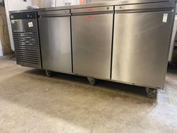 Three Door Prep Fridge For Sale