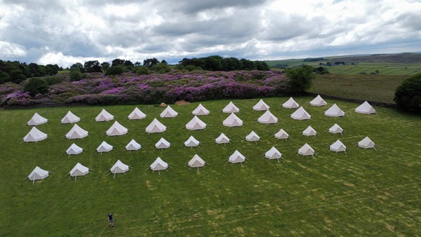 Glamping business for sale