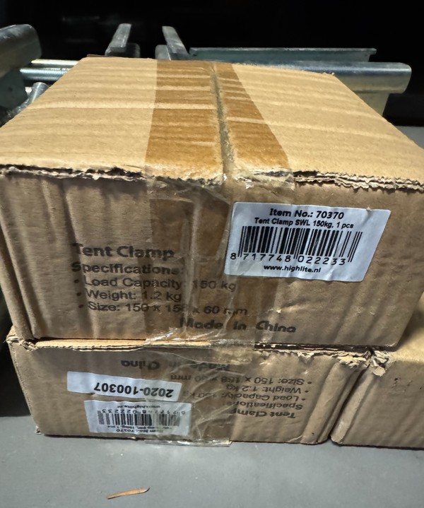 Secondhand Cader Clamps