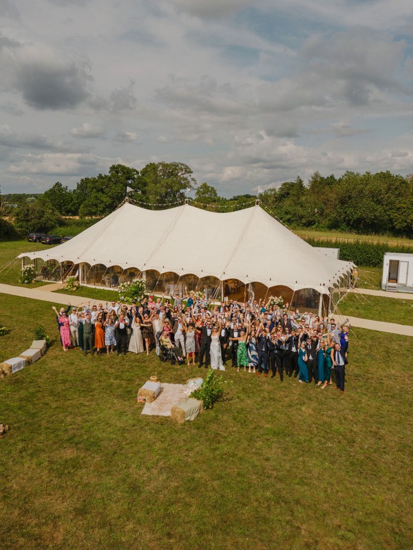 12m x 24m Sailcloth Marquee For Sale
