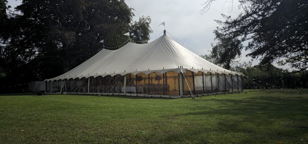 ​Barkers 12m x 24m Sailcloth Marquee