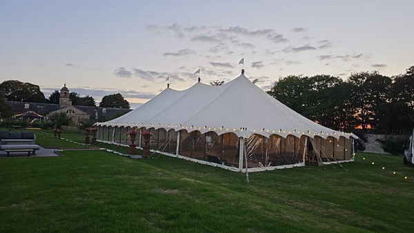 Secondhand 12m x 24m Sailcloth Marquee