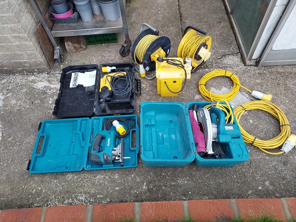 Second hand 110v tools