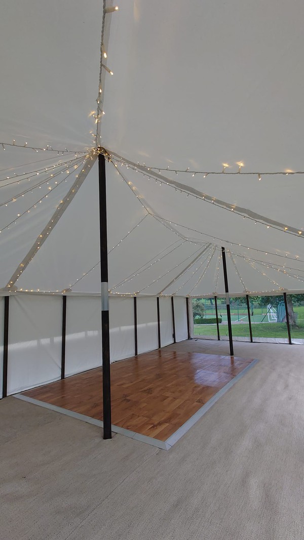 Secondhand 6m x 12m Pole Marquee For Sale