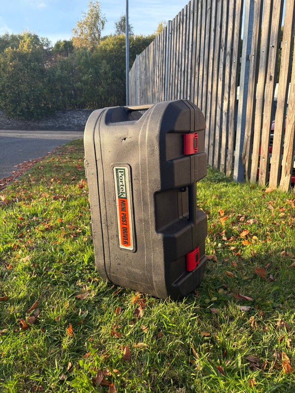 Petrol peg driver case