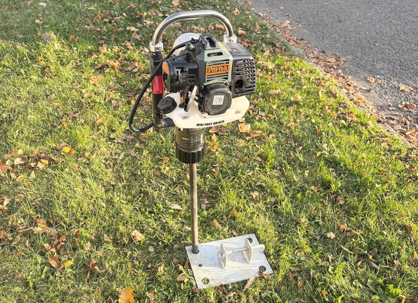 Petrol peg driver for sale