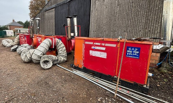 Arcotherm Jumbo 115 Skid Mounted Diesel Heaters