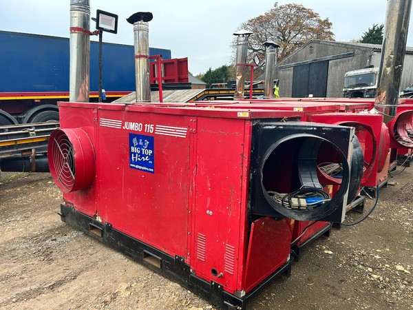 Arcotherm Jumbo 115 Skid Mounted Diesel Heaters