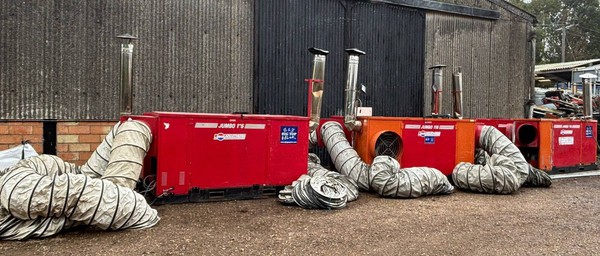Jumbo 115 diesel indirect space heater