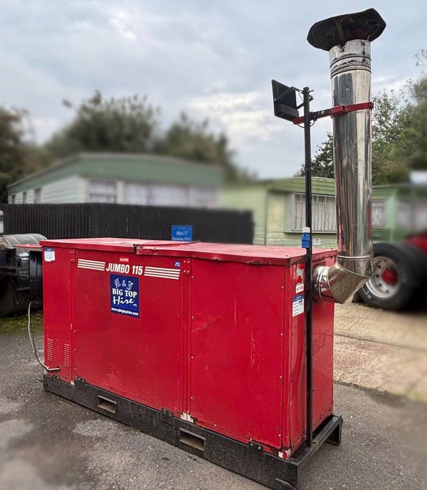 Jumbo 115 indirect space heater