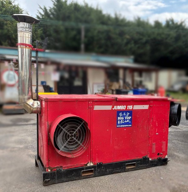 Jumbo 115 space heater