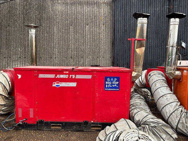 Second hand Jumbo 115 space heater