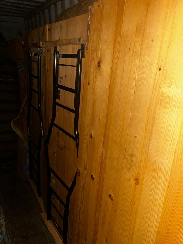 Solid wood trestle tables for sale