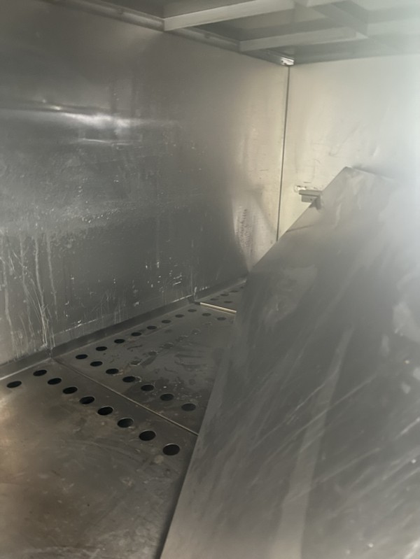 Secondhand Double Tier Heated Gantry with Hot Cupboard For Sale