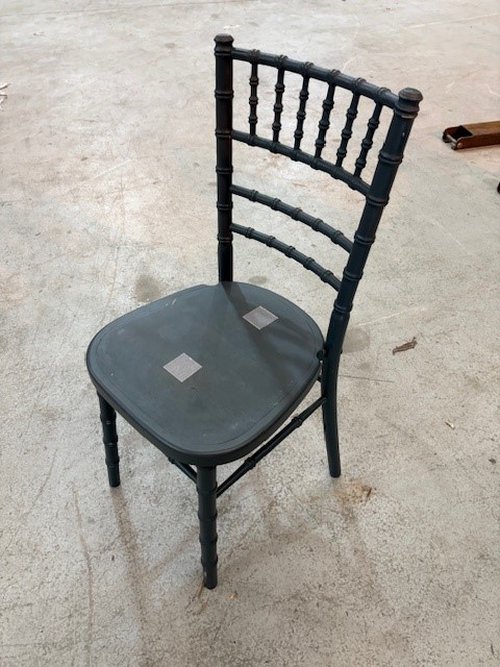 Chiavari Chair - Grey/  Anthracite Chiavari Chair - Grey/  Anthracite