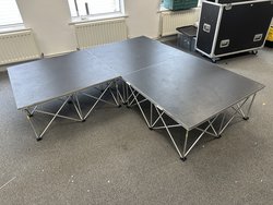 Folding stage units for sale
