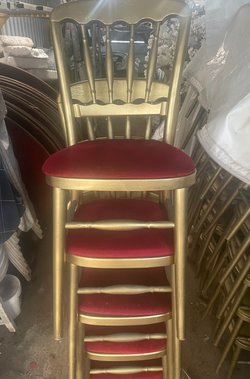 Gold Cheltenham Chairs For Sale