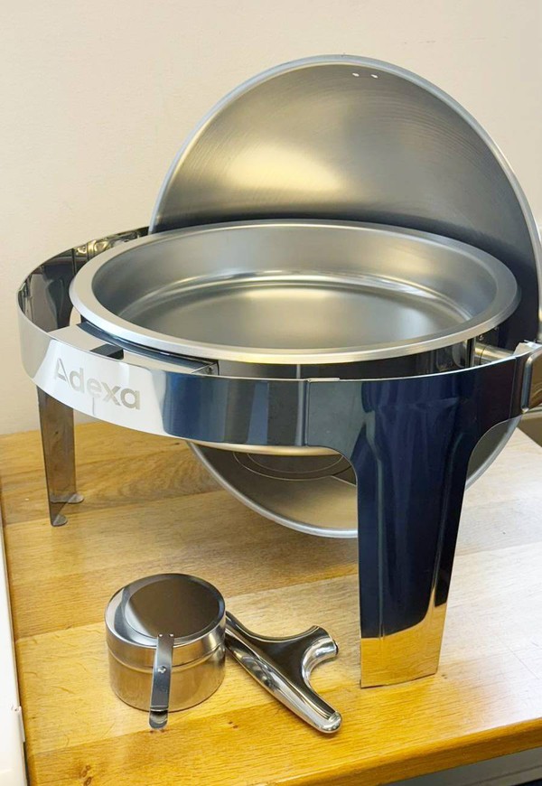 Round chafing dish for sale