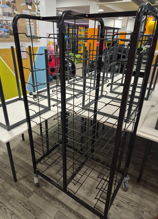 Tray Racks On Wheels For Sale