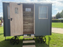 Shepherds Hut Washroom Trailer