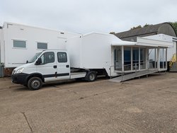 Secondhand Exhibition Display Trailer For Sale