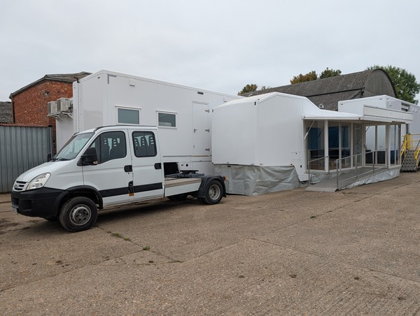 Secondhand Exhibition Display Trailer For Sale