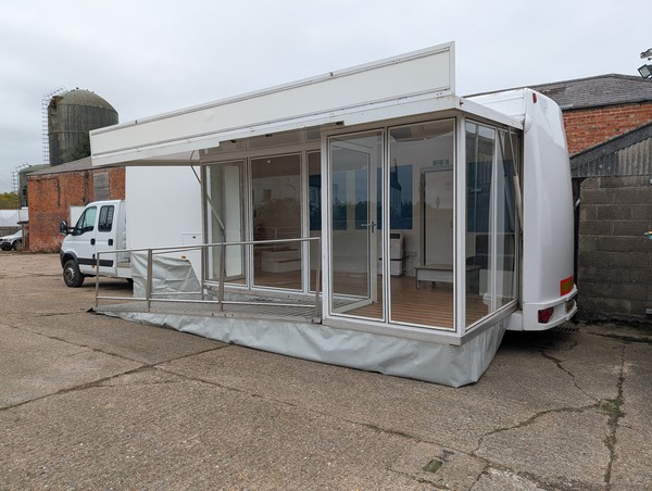 Secondhand Exhibition Display Trailer For Sale