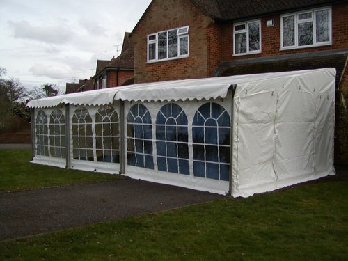 18m x 4.5 Span Aluminium Frame Awning 18m x 4.5 Span Aluminium Frame Awning