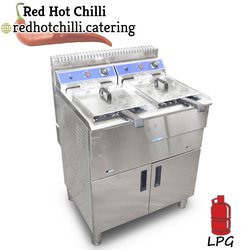 Adexa Twin Tank Fryer (LPG)