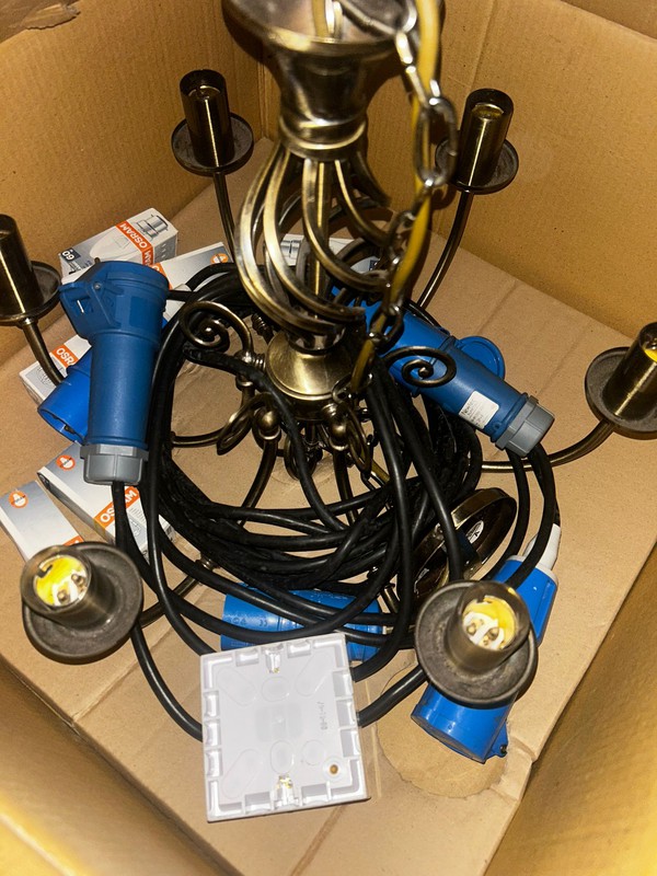 Marquee chandelier for sale