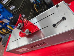 Lorenz skate sharpening machine
