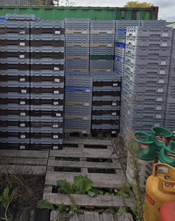 Secondhand Cambro Glass Racks Storage and Washing For Sale