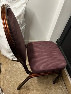 45x Burgess Stacking Chairs For Sale