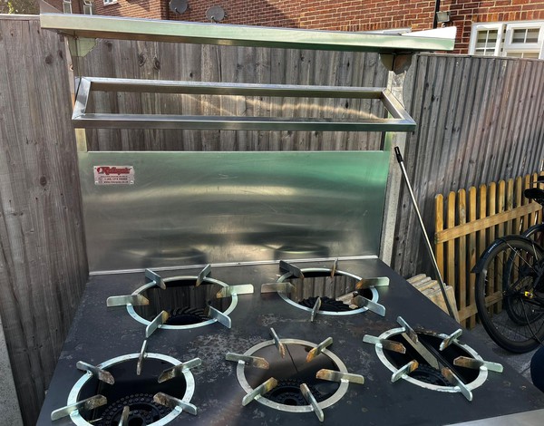 5 Burner Range On Wheels For Sale