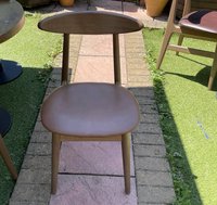 Curved Back Wooden Chairs
