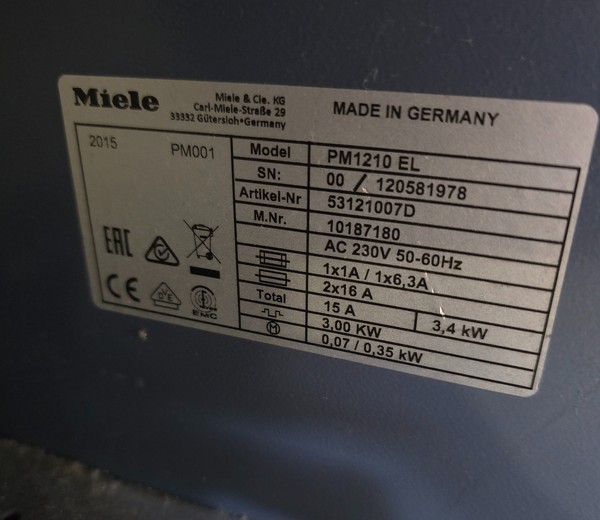 Secondhand Miele Rotary Iron