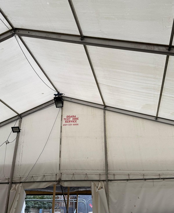 Large Marquee With Floorboards