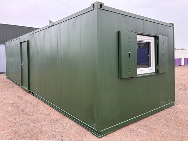 Green building site cabin for sale