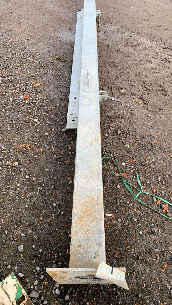 Post for Heavy duty Palisade Personnel Gate