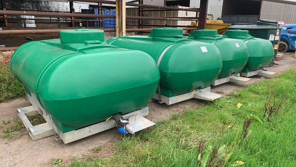 Water bouwers skid mounted