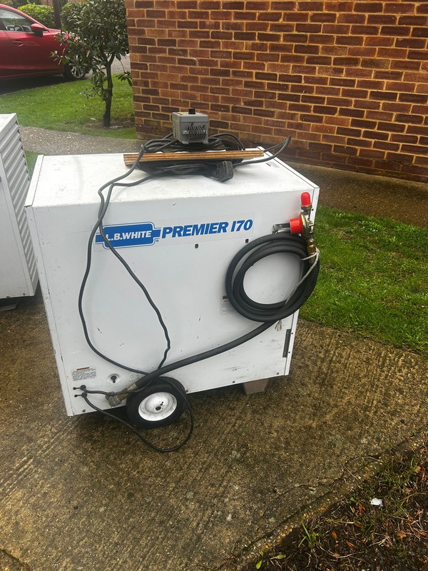 LB White Premier 170 Propane heater