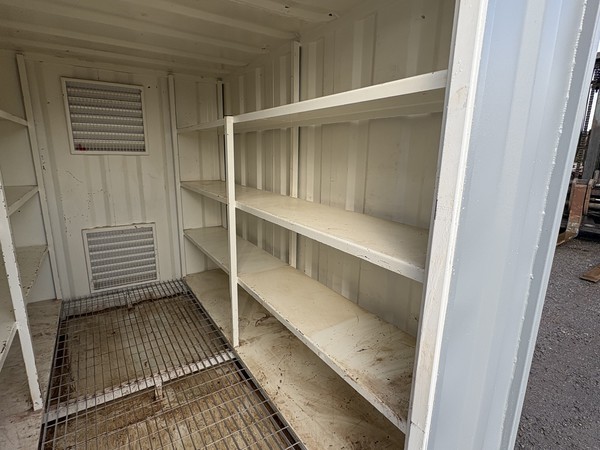 Anti vandal chemical store