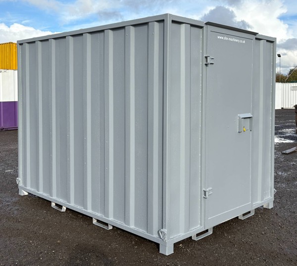 Chemical store with fork lift pockets