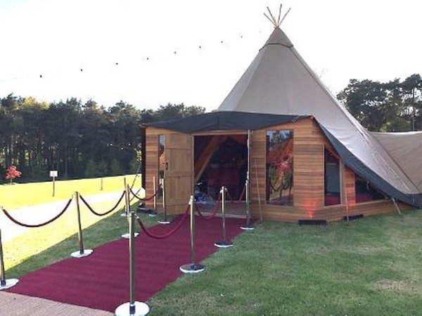 Tipi hire company auction