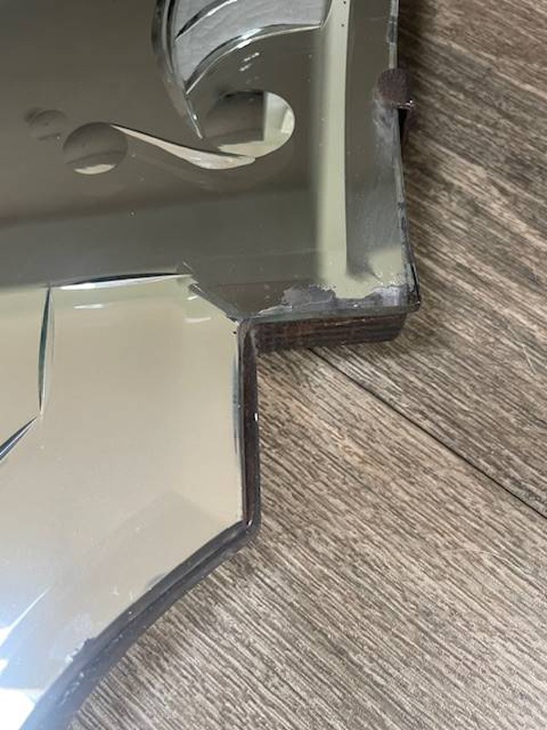 Vintage 1930s Art Deco Mirror