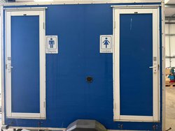 1+1 Ladies and gents toilet trailer for sale