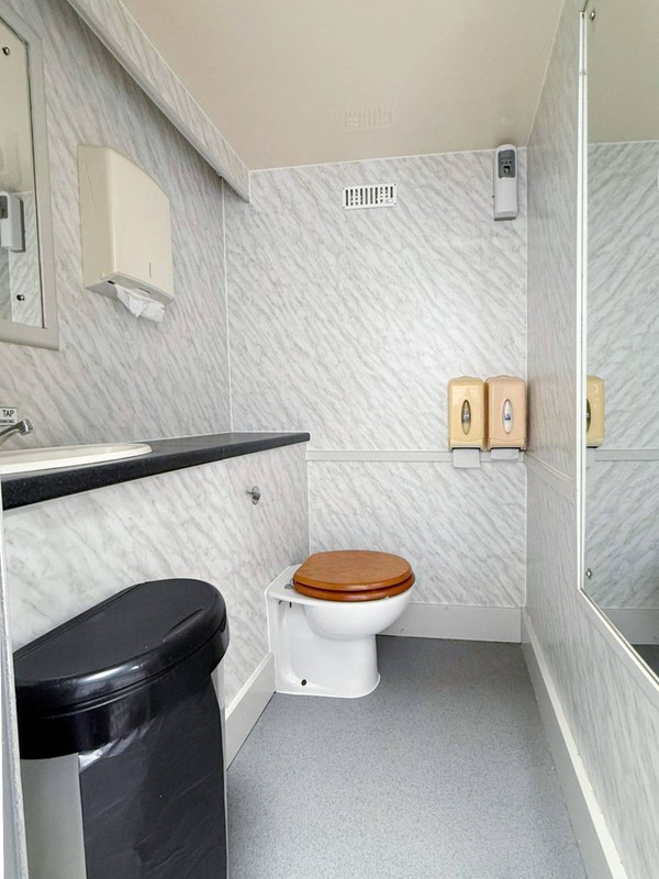 Ladies and gents toilet