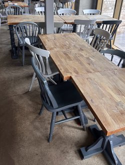 Rustic Wood Tables And Chairs