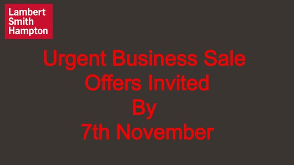 Urgent business sale